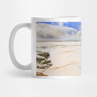 micro algas. sky and sea foam Mug